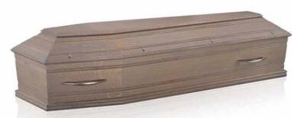 Cercueil T 201 gris chêne 18 mm