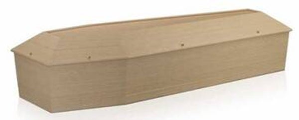 Cercueil Toledo naturel 194 agglo MDF - 14 mm