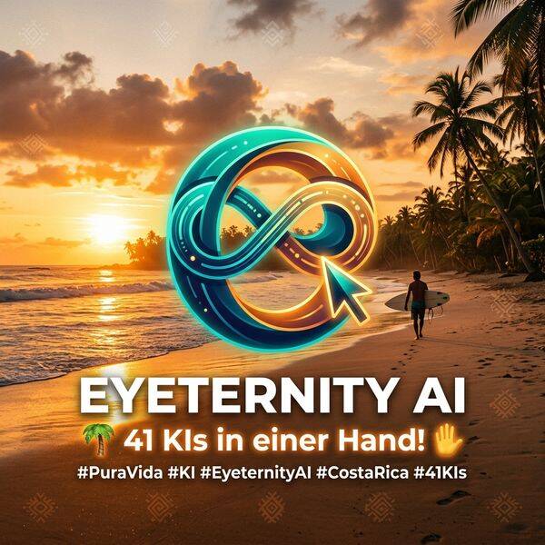 "GPT 5.5 & DeepSeek V4 in Eyeternity AI – 41 KIs für Business-Freiheit aus Costa Rica 🌴"