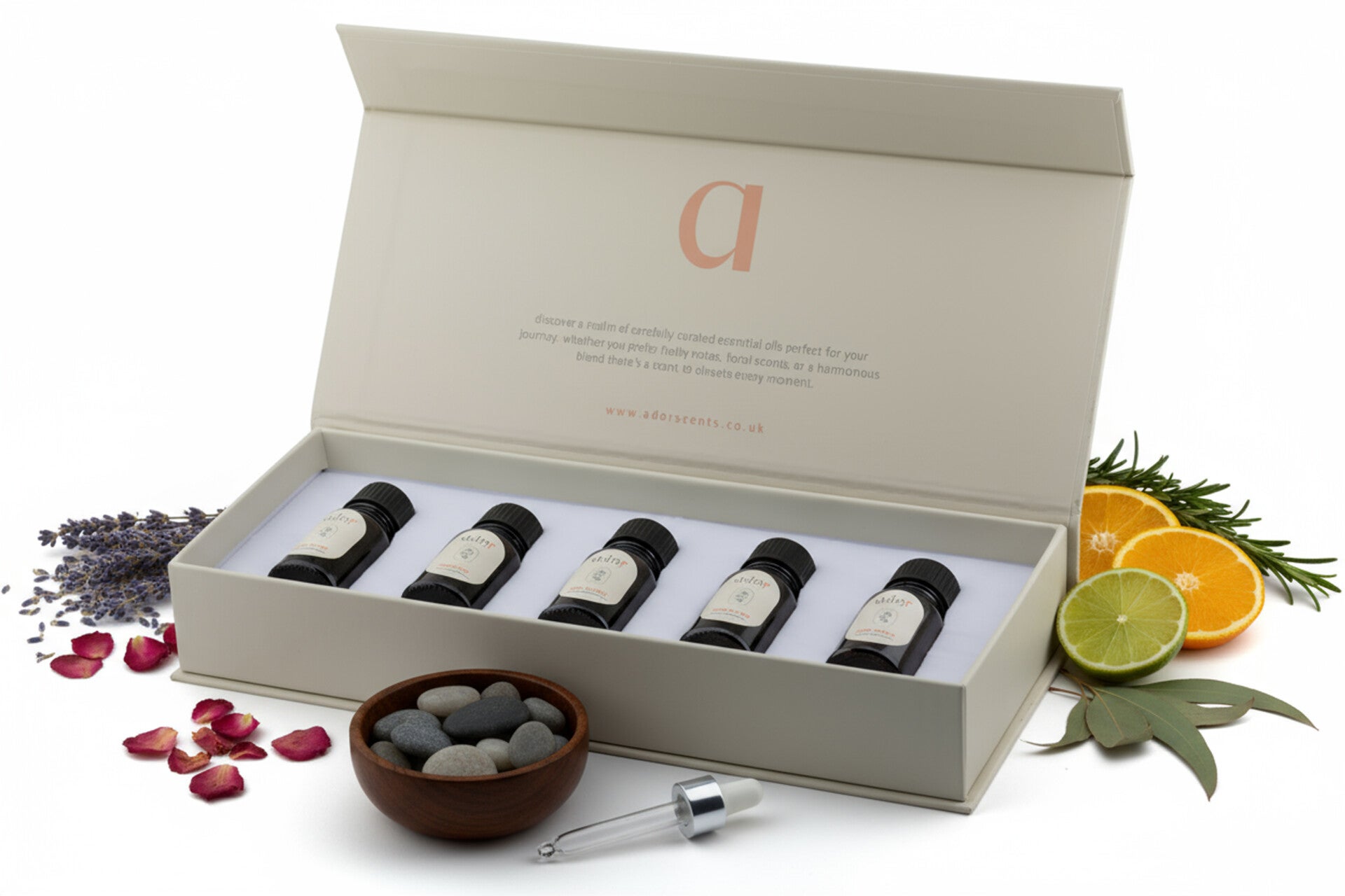 ador scents essential oils line up