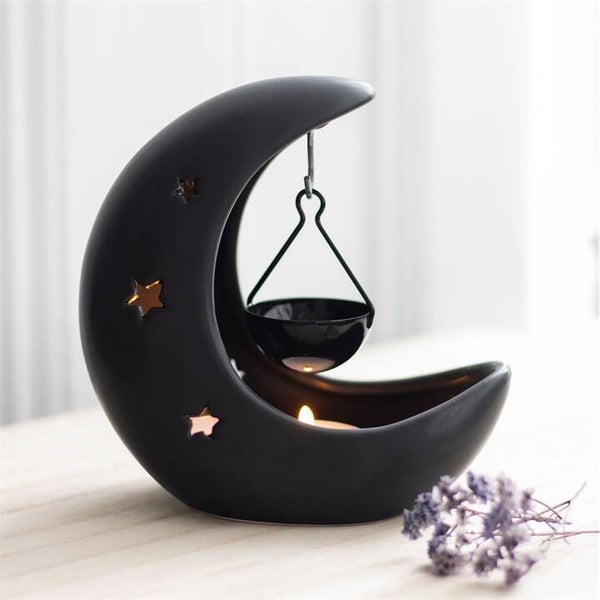 Geurbrander Voor Wax & Olie | Moon Hanging