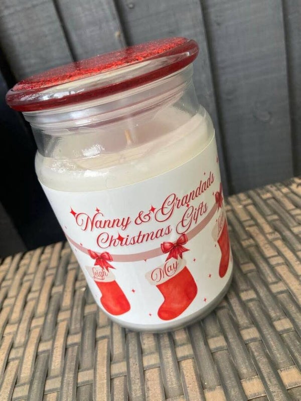 PERSONALISED CANDLES