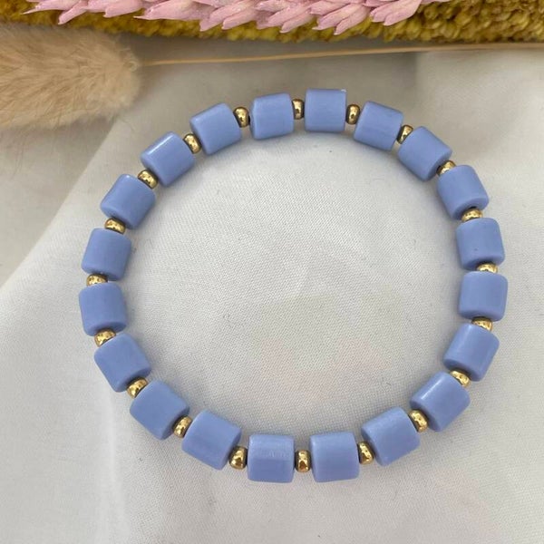 Armband Lazise zomer blauw/lila