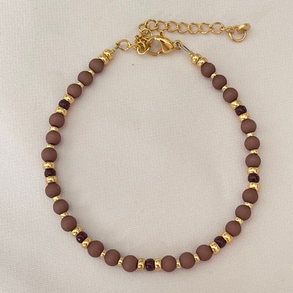 Armband chocolat mokka