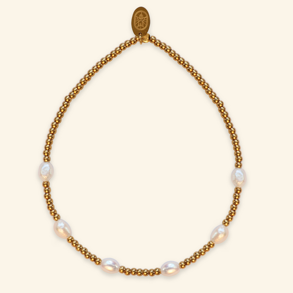 Armband pearl party gold
