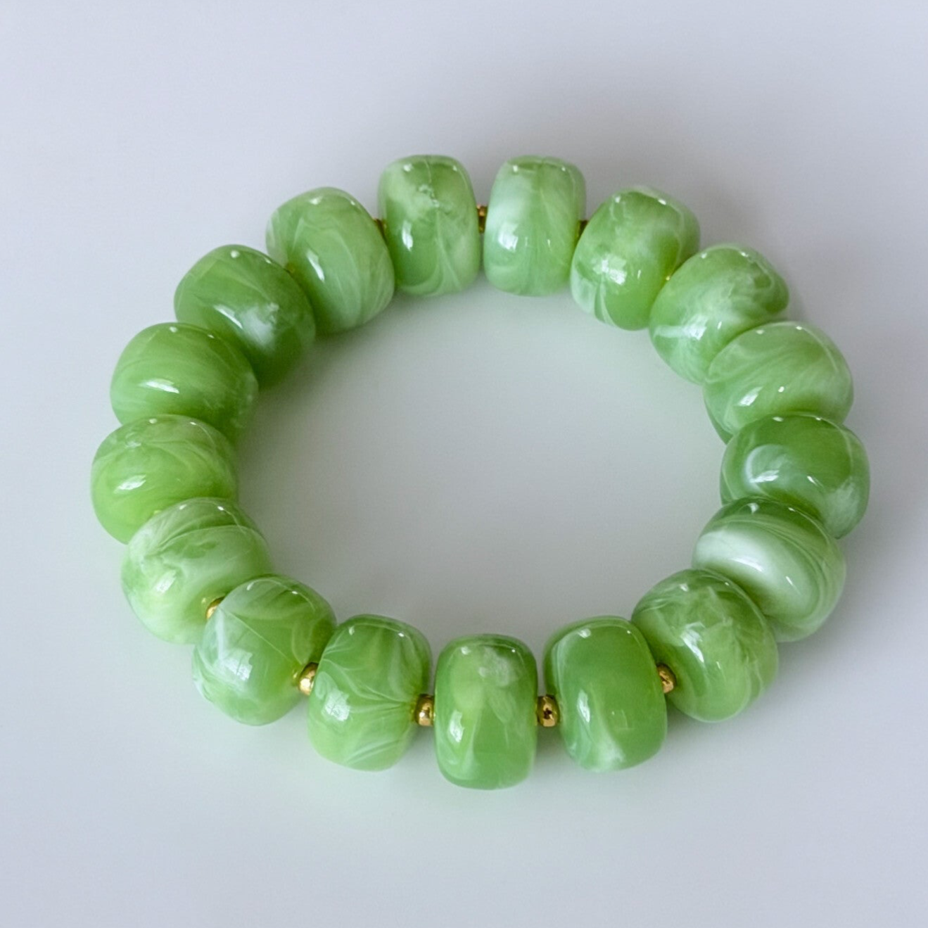 Armband statement green