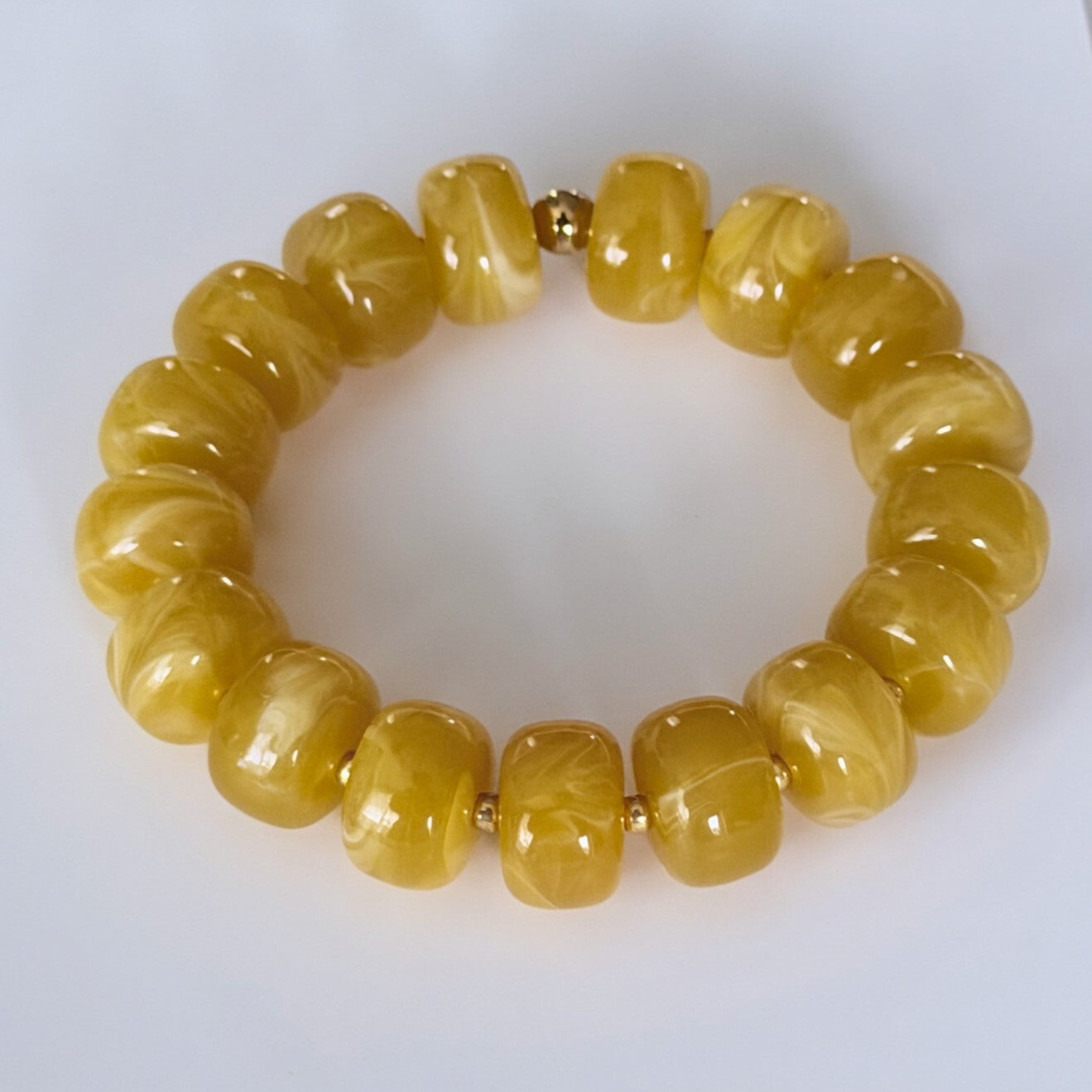 Armband statement yellow