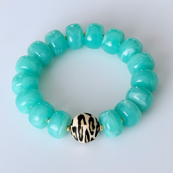 Armband statement turquoise