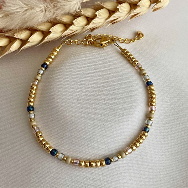 Armband Lazise beige blue