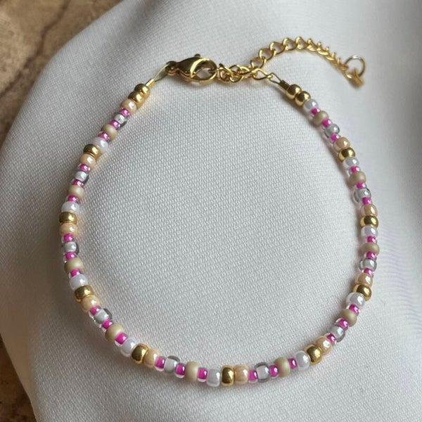 Armband Lazise pink party