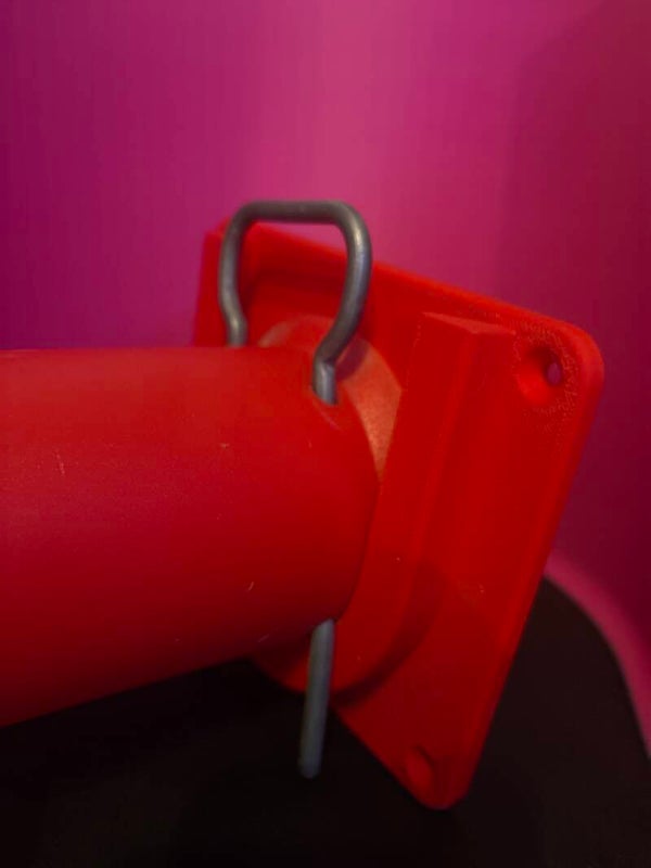 Gaskappenhalter zum Anschrauben