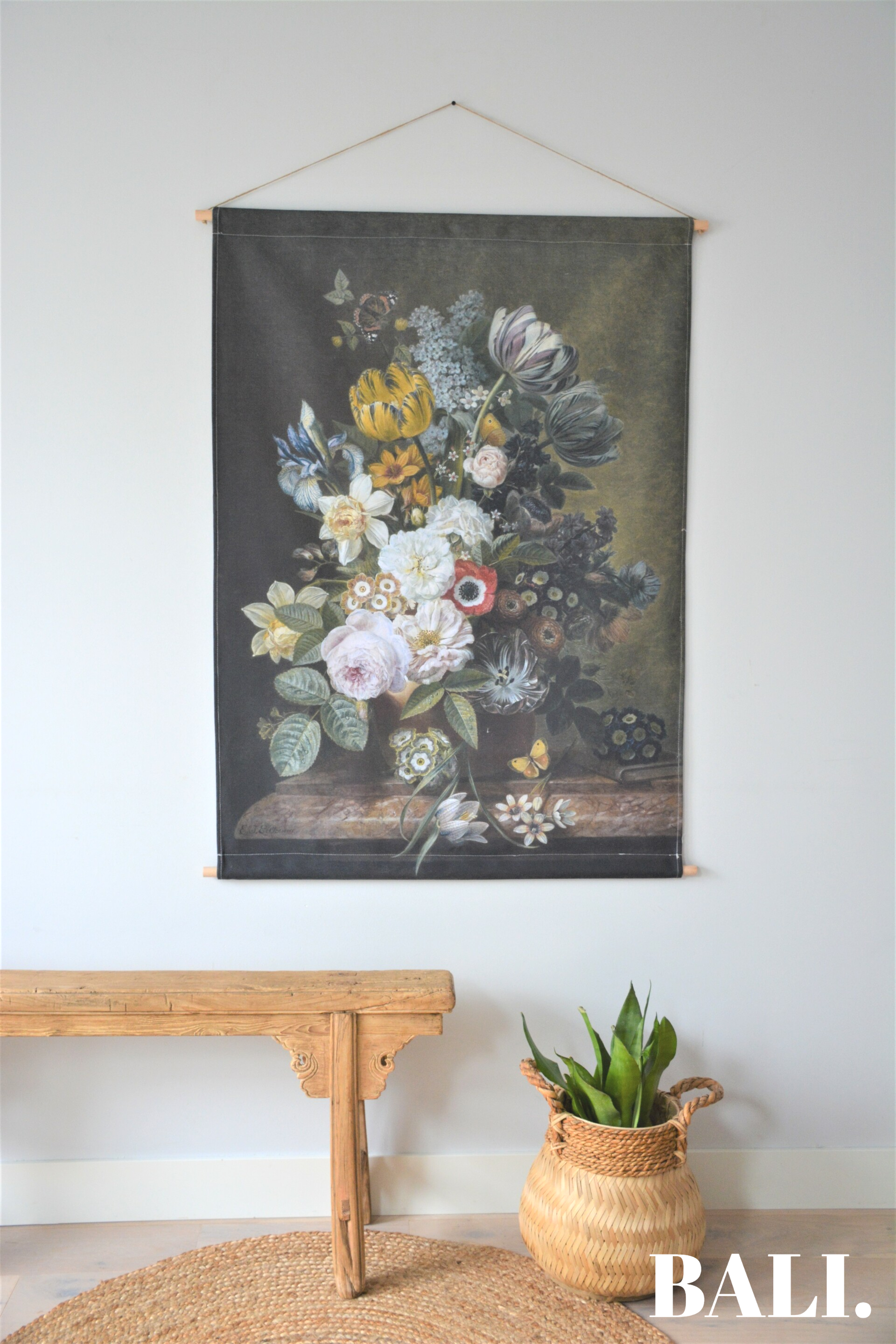 Wandkleed | Campuran Bunga