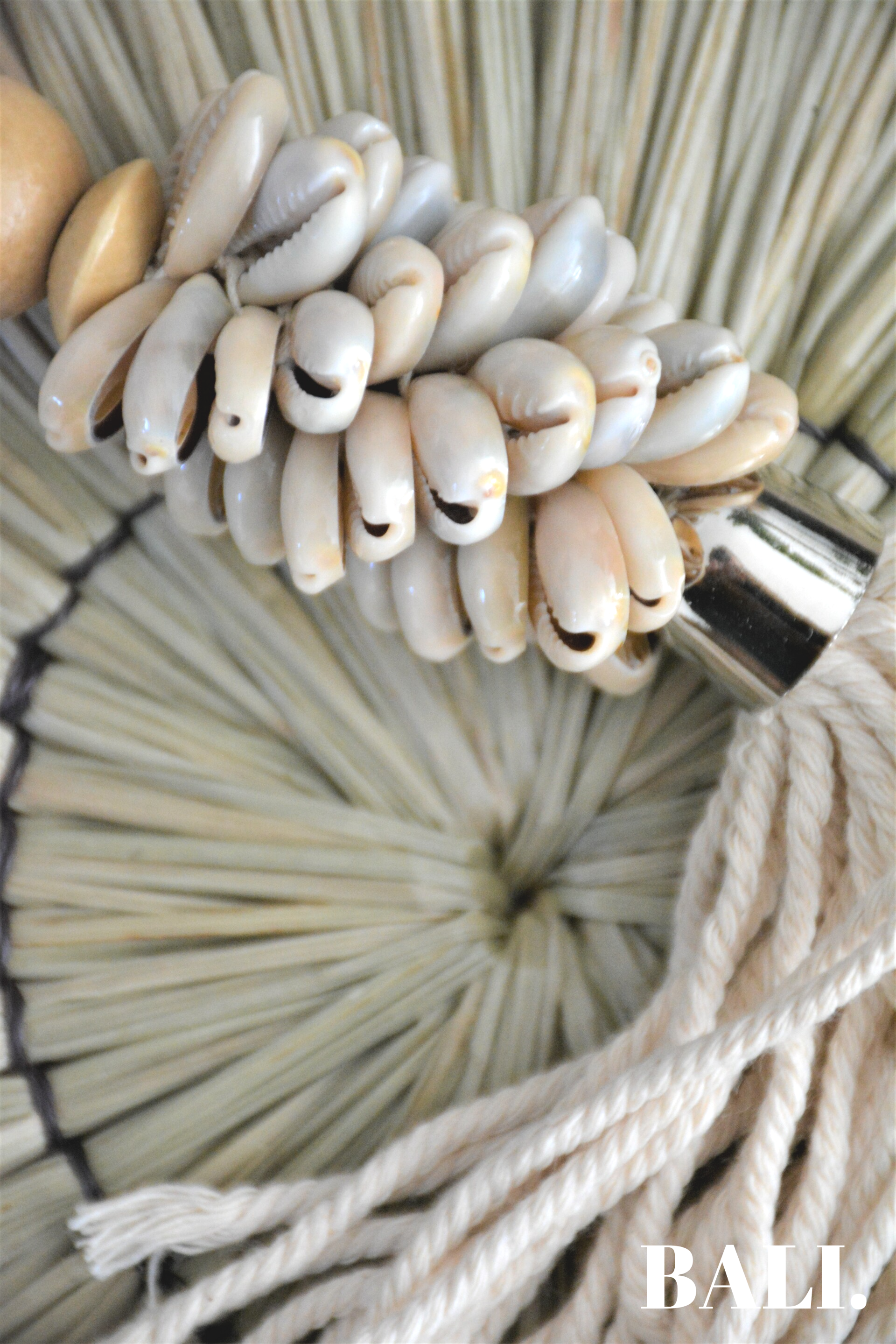 Sleutelhanger - ronde schelp