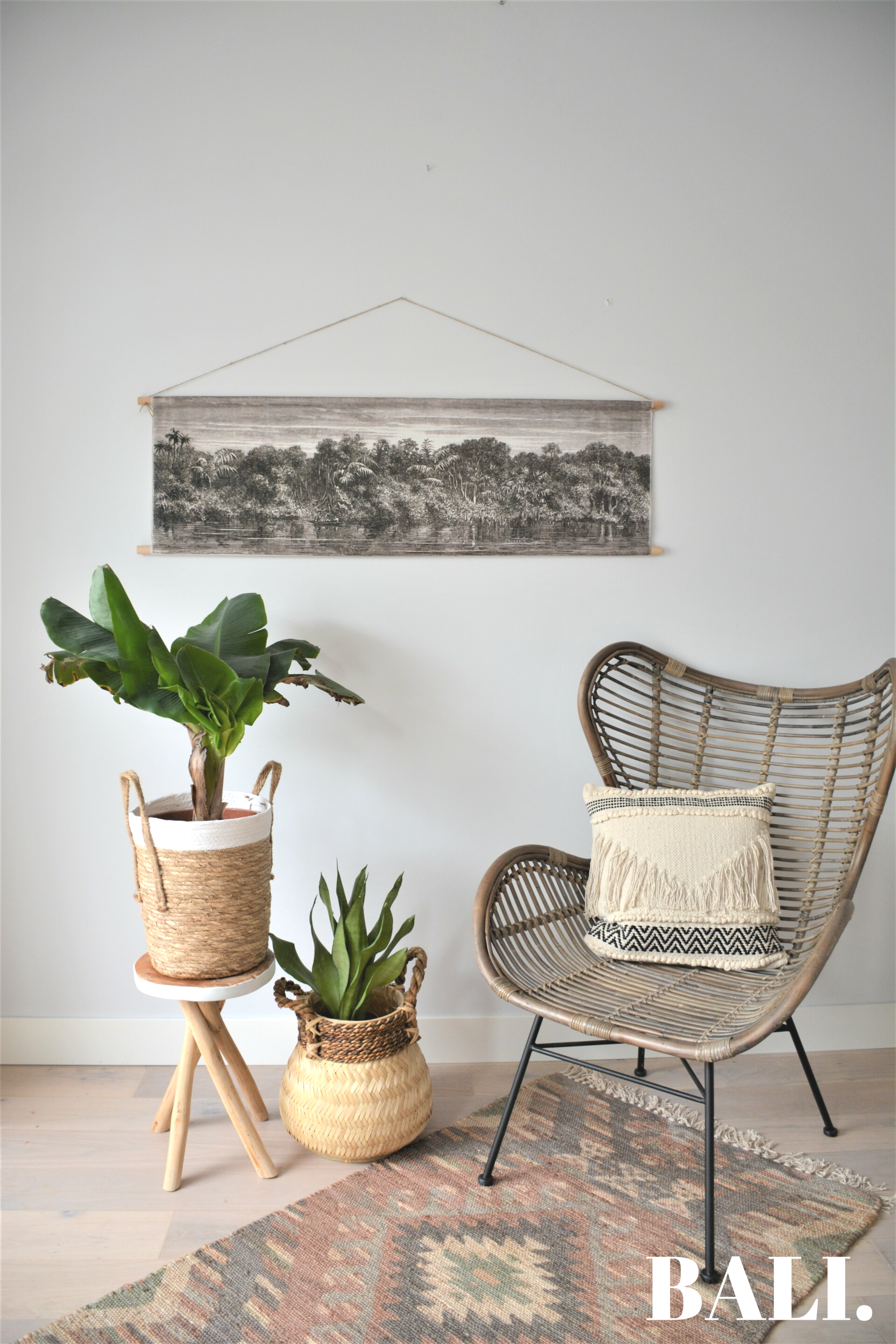 Wandkleed | Jungle Riverbed