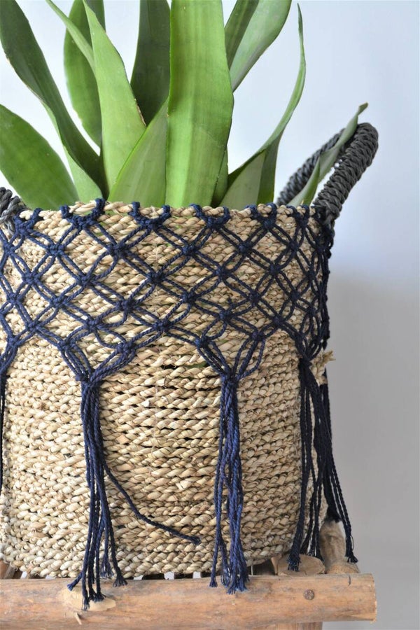 Mand Macramé | Biru
