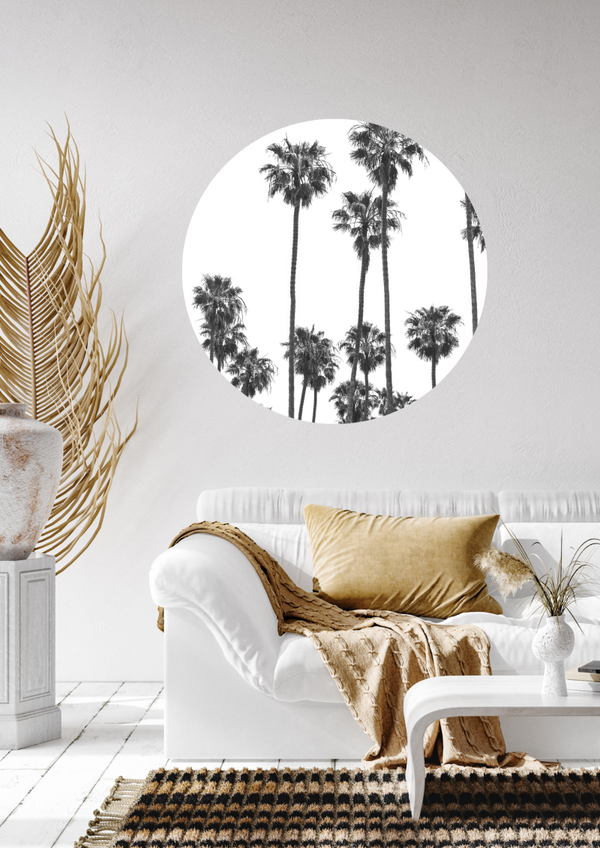Muurcirkel - Binnen & buiten - The Palmtrees | BALI. Lifestyle
