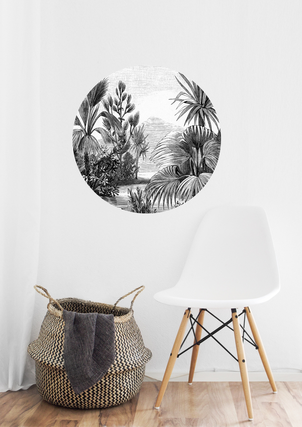 Muurcirkel - Binnen & buiten - Jungle Volcano | BALI. Lifestyle