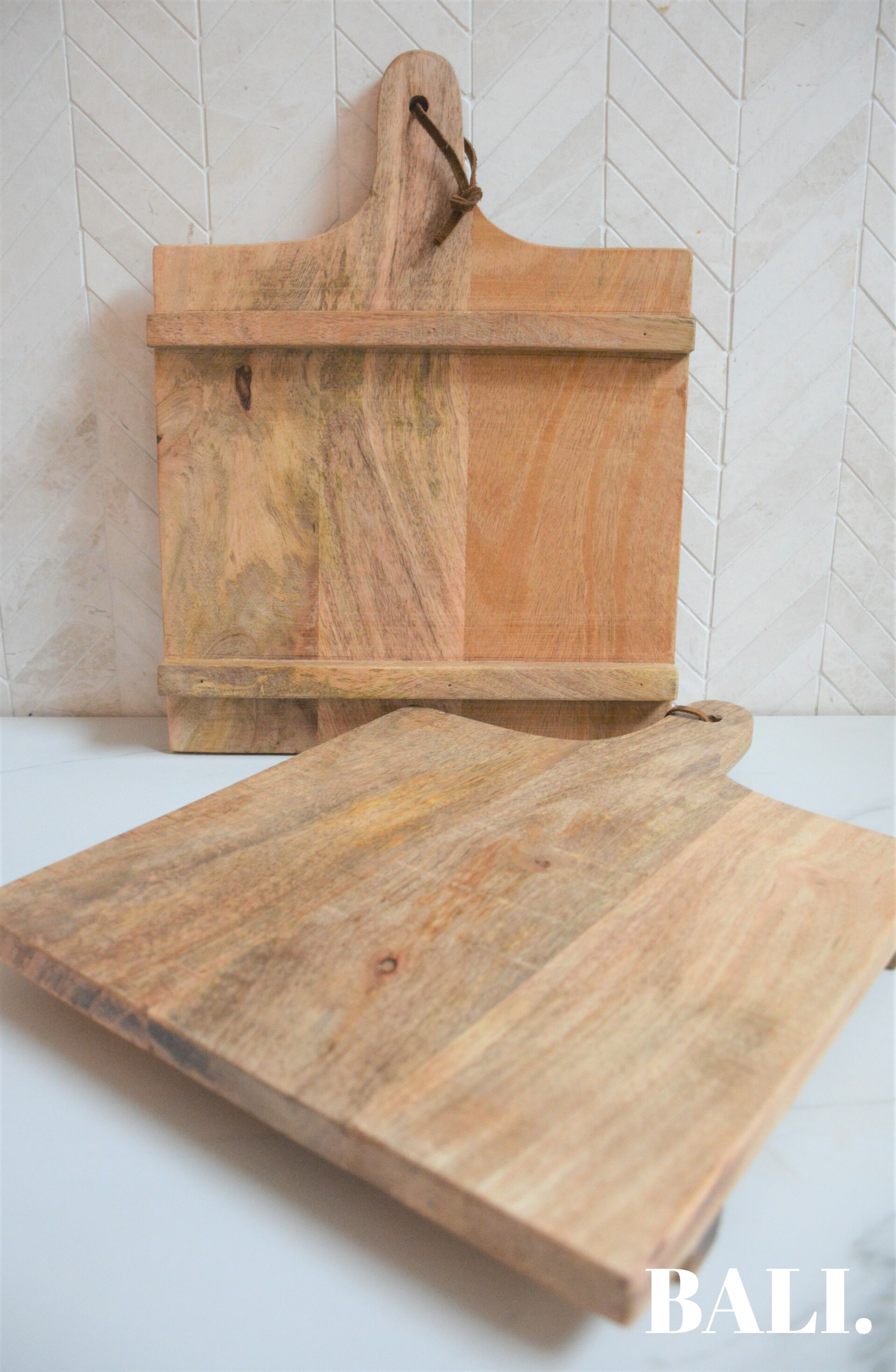 Luxe houten borrelplank XL (30x40) | vierkant