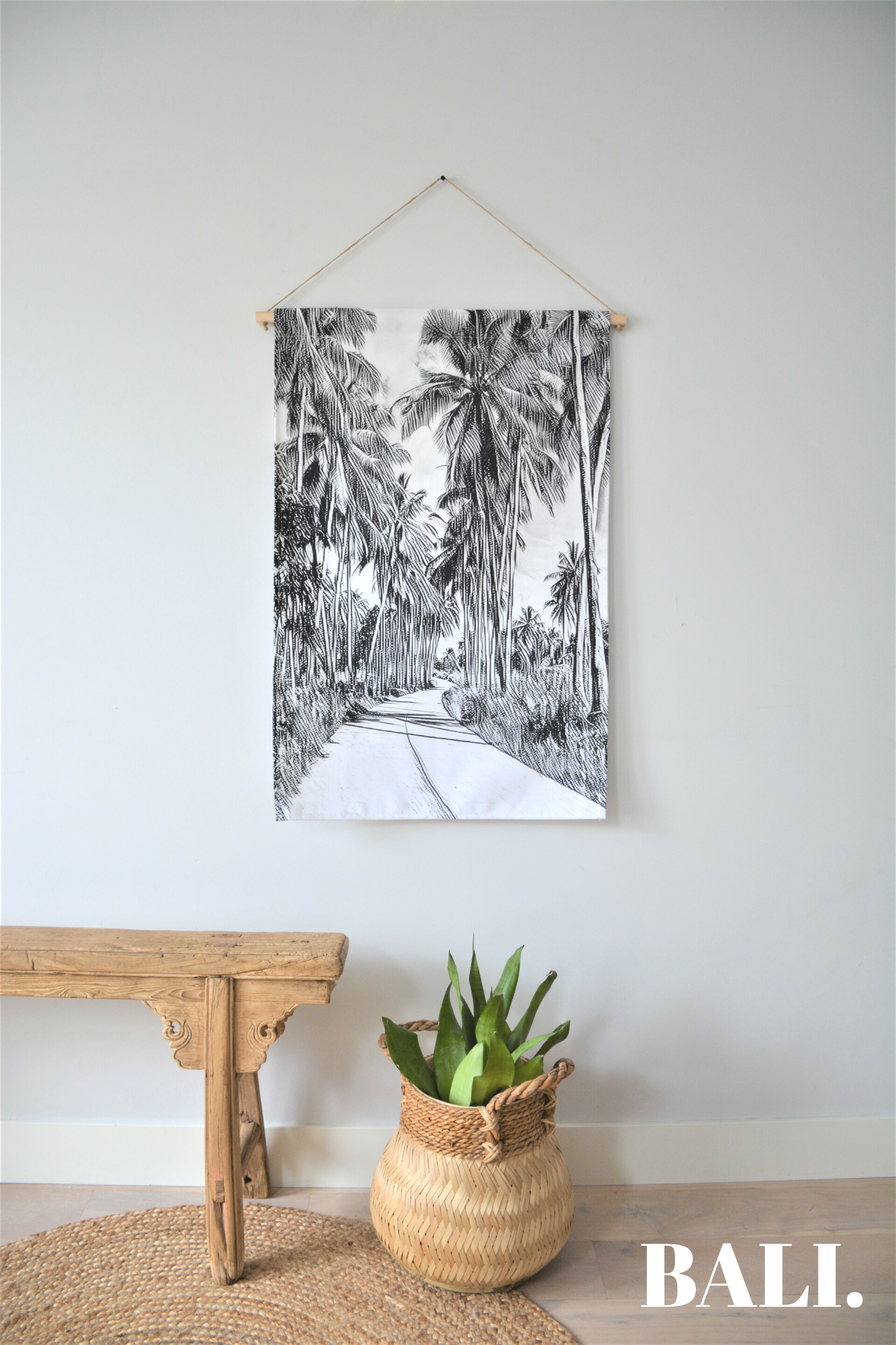 Wandkleed | Little Palmtree Road