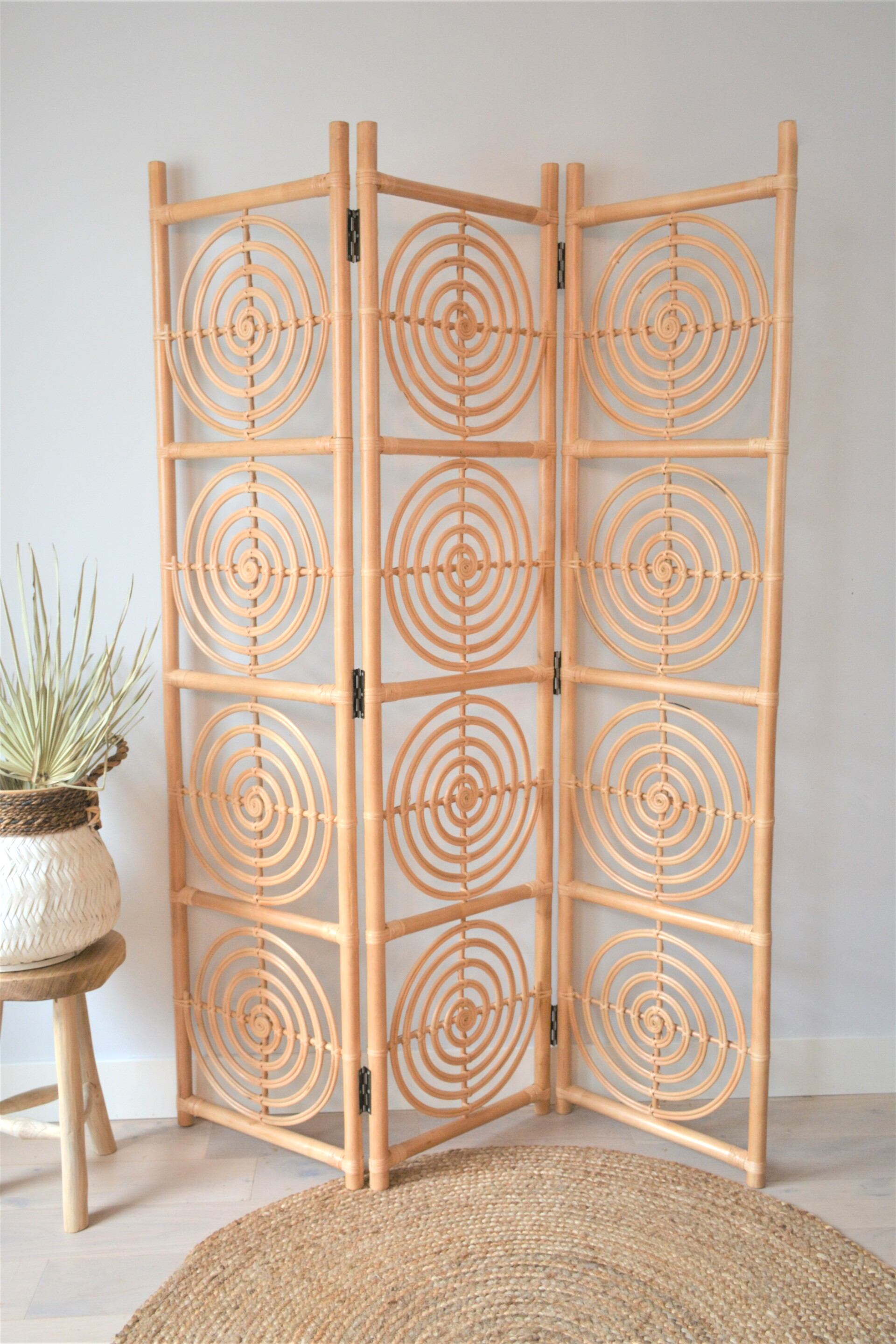 Kamerscherm Roomdivider | Bambu Dibuka Alam