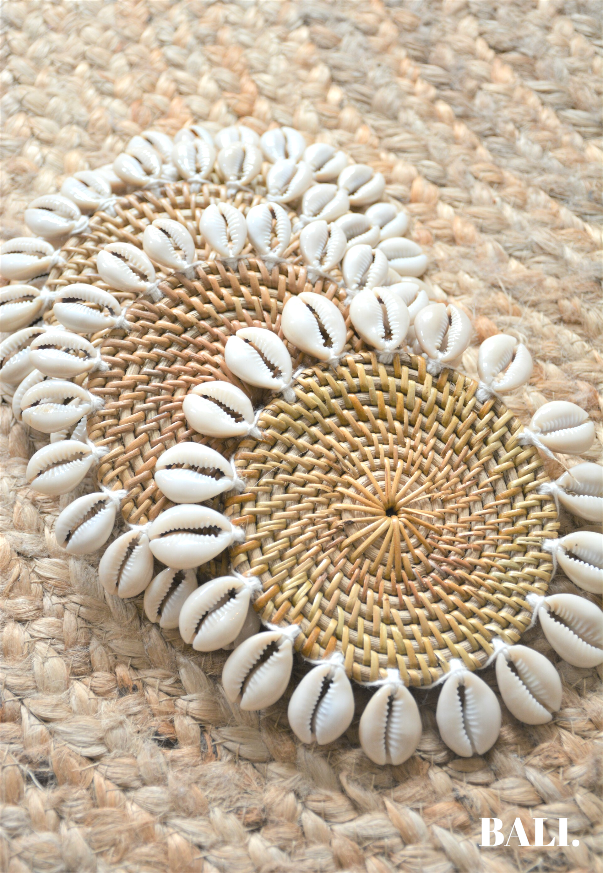 Onderzetter | Cangkang Naturel (set van 4)