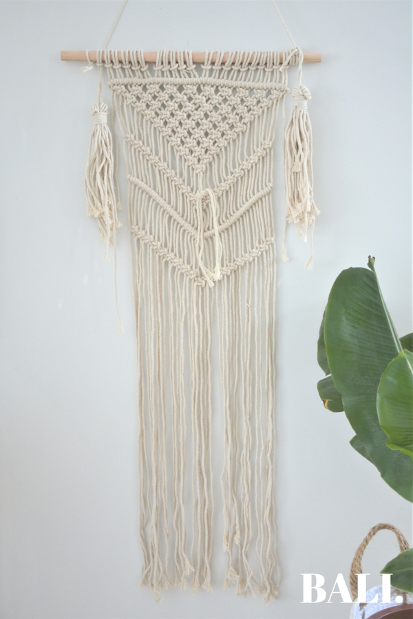 Macramé - naturel (40x85)