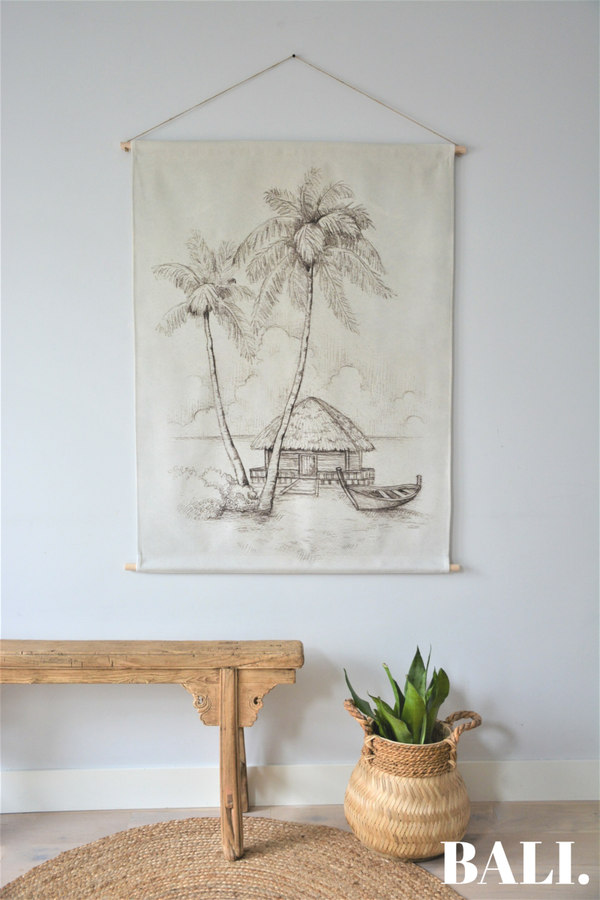 Wandkleed | Beach House