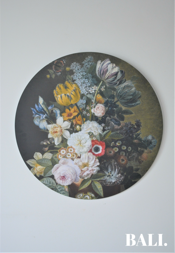 Muurcirkel voor binnen & buiten | Campuran Bunga