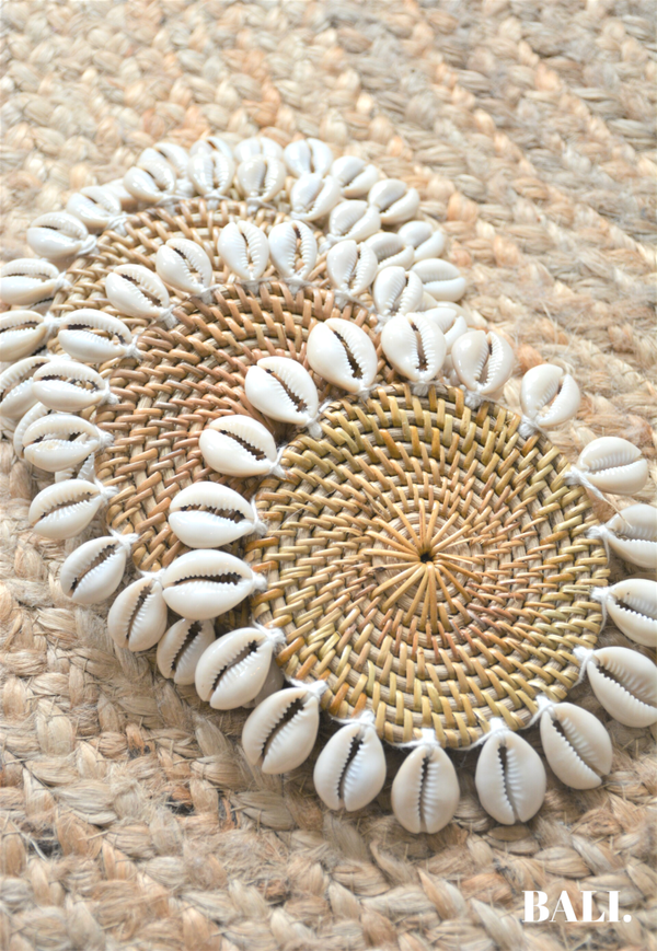 Onderzetter | Cangkang Naturel (set van 4)