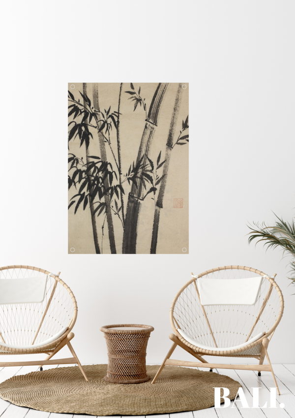 Tuinposter Bambu