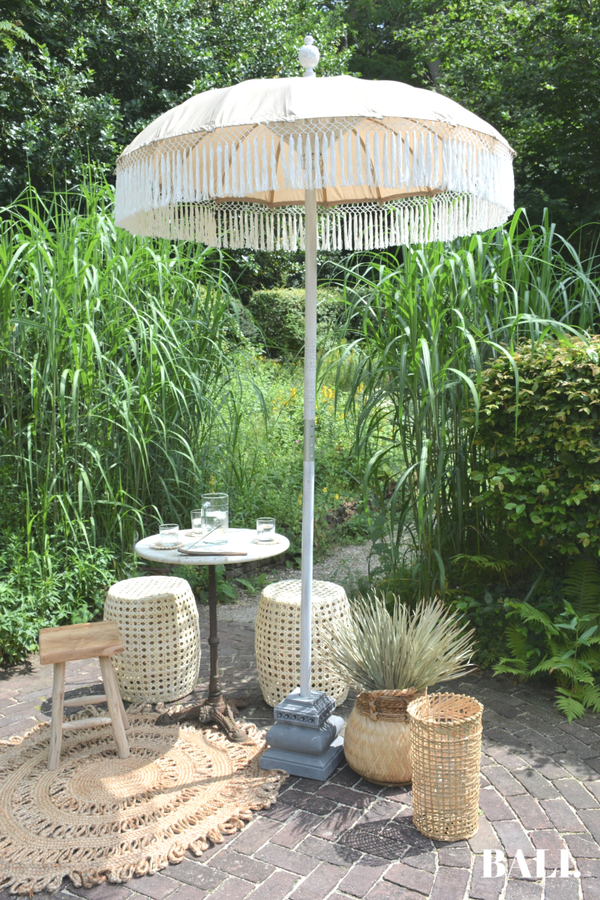 Bali Parasol L | Bruin | Hand Made