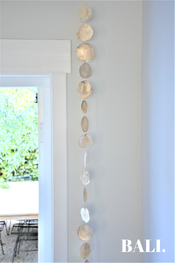 Schelpen ketting (180 cm) | naturel