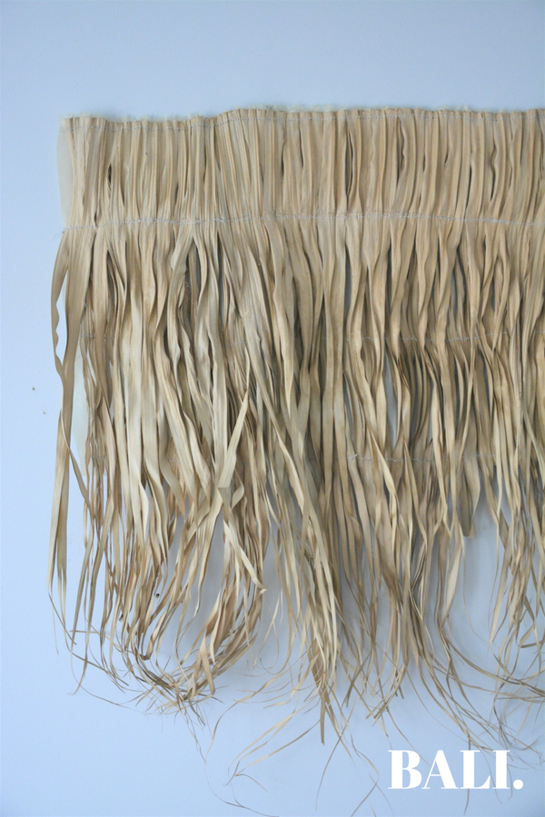 Rieten wand slinger XL (100x70)