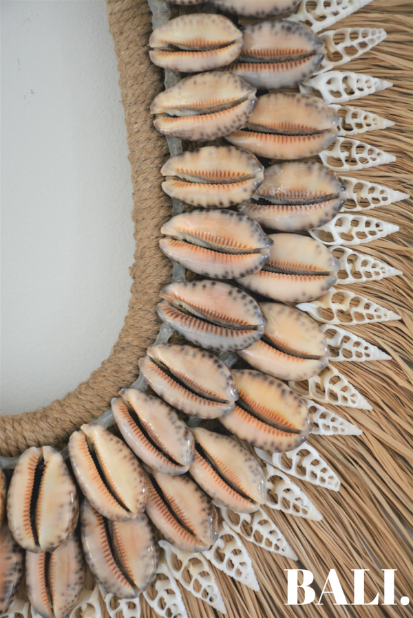 Zeegras Hanger met Schelpen