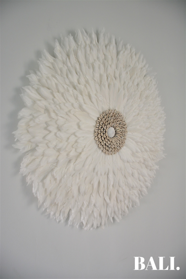 Veren wandbord XXL - Wit