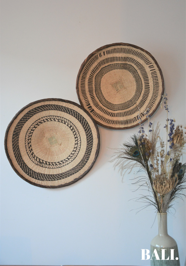 Rotan wandschalen - HAND MADE | No. 2