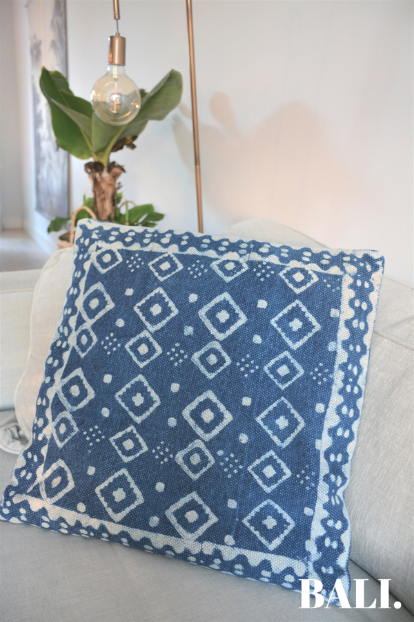 BALI kussen | Big Blue (50 cm)