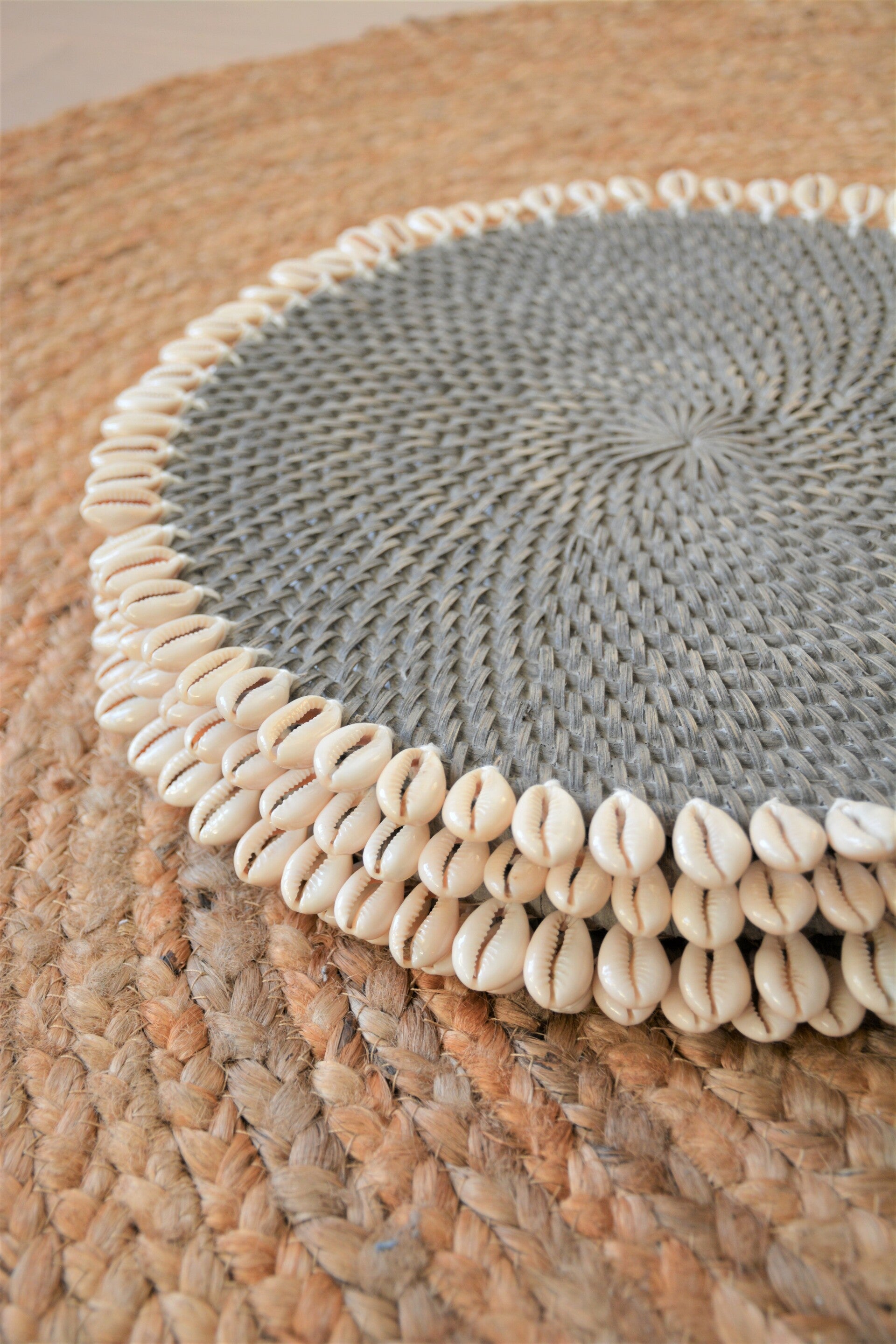 Placemat | Onderzetter | Cangkang | Abu-Abu