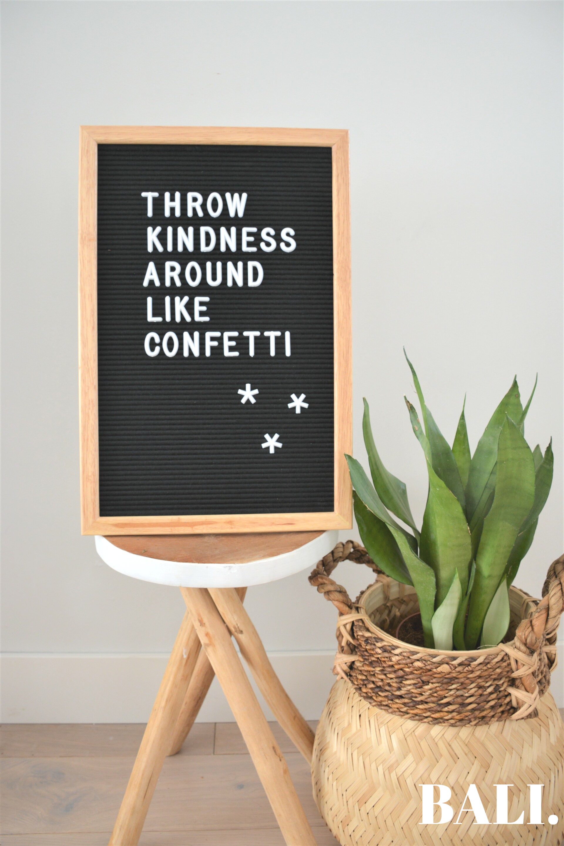 Letterbord | zwart (45x30)