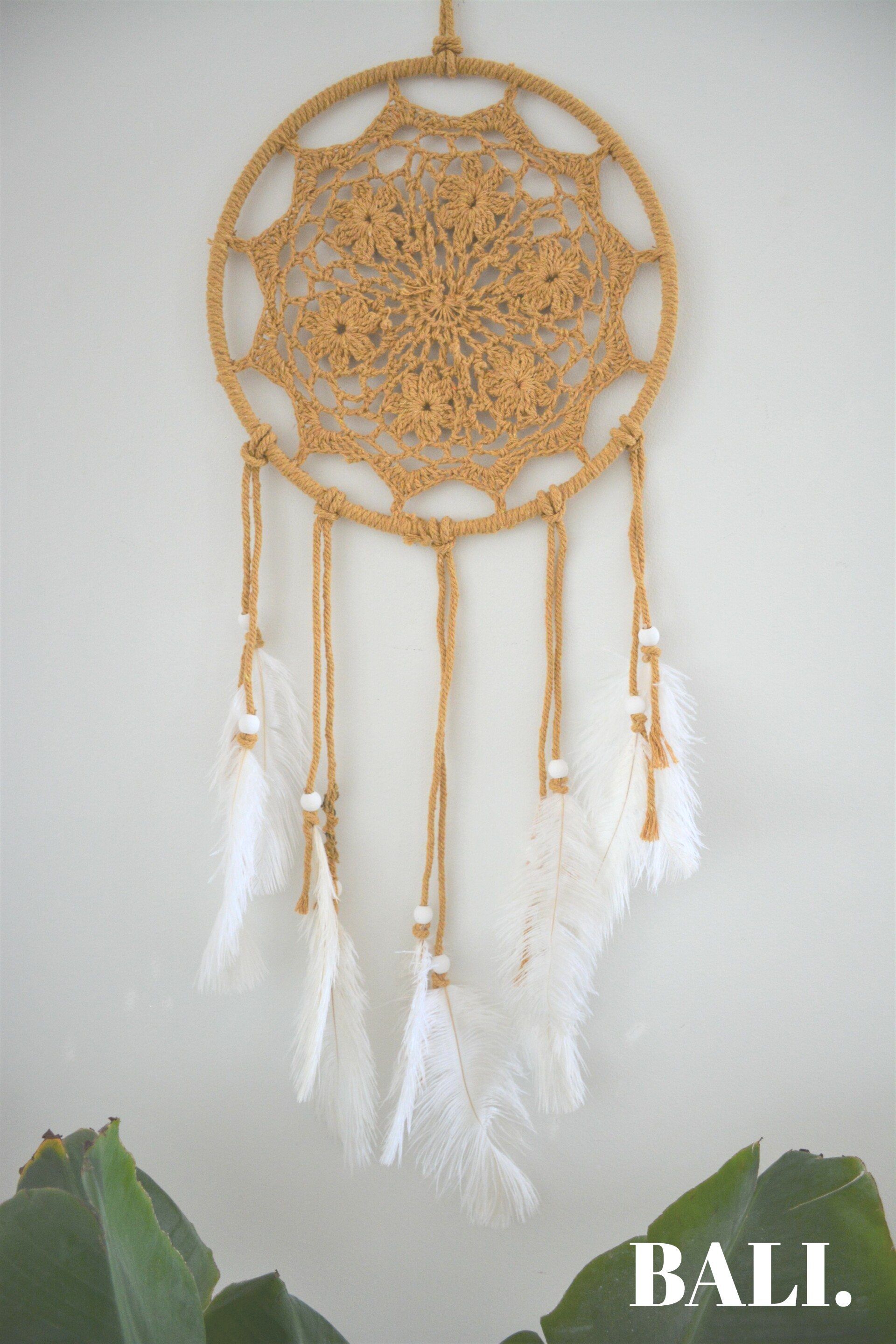 Macramé droom - oranje (25x70)