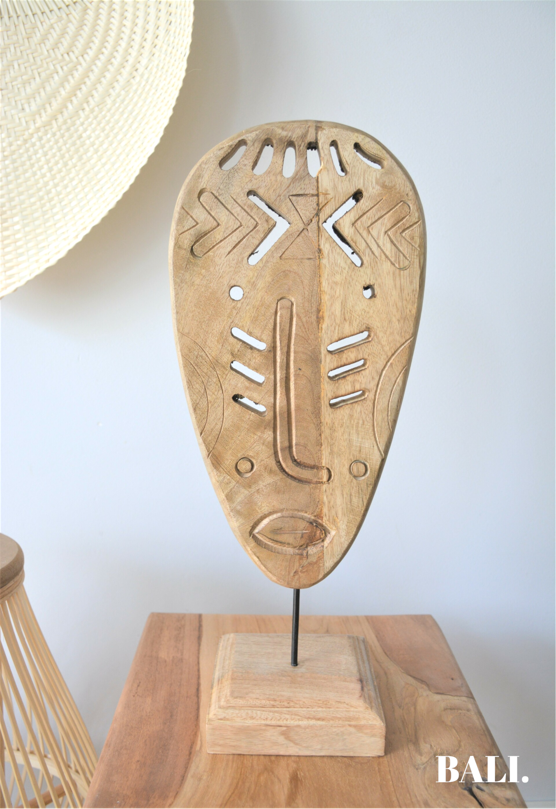 Boho masker | Naturel L