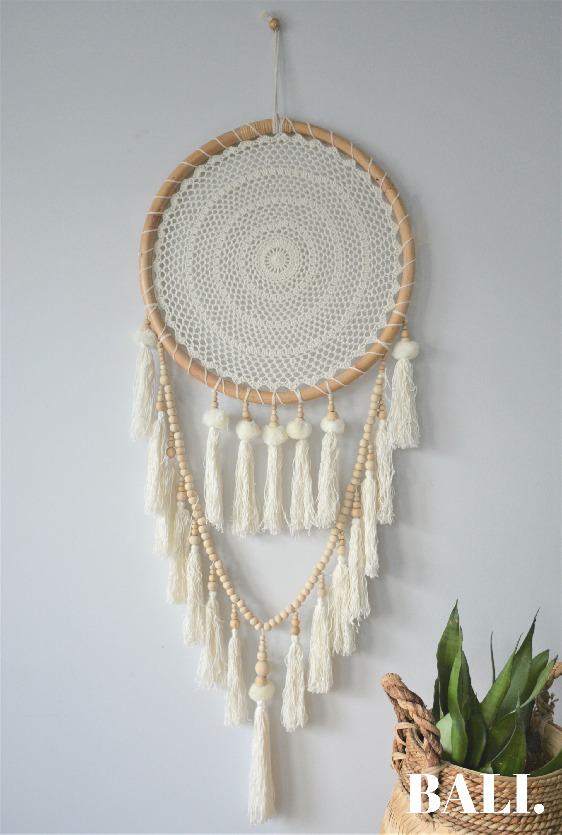 Macramé Dromenvanger | Kralen XL