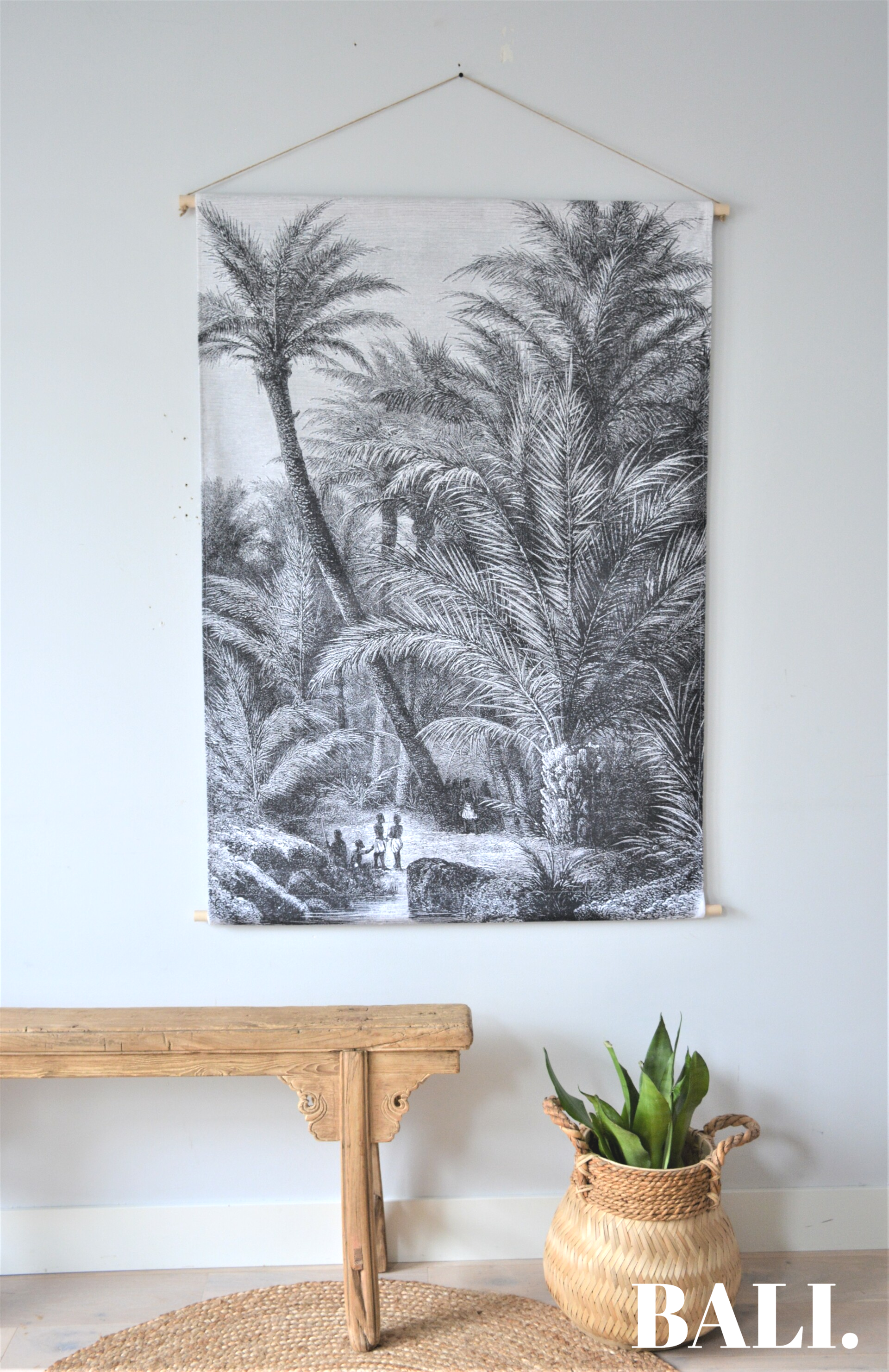 Wandkleed | Jungle by Night