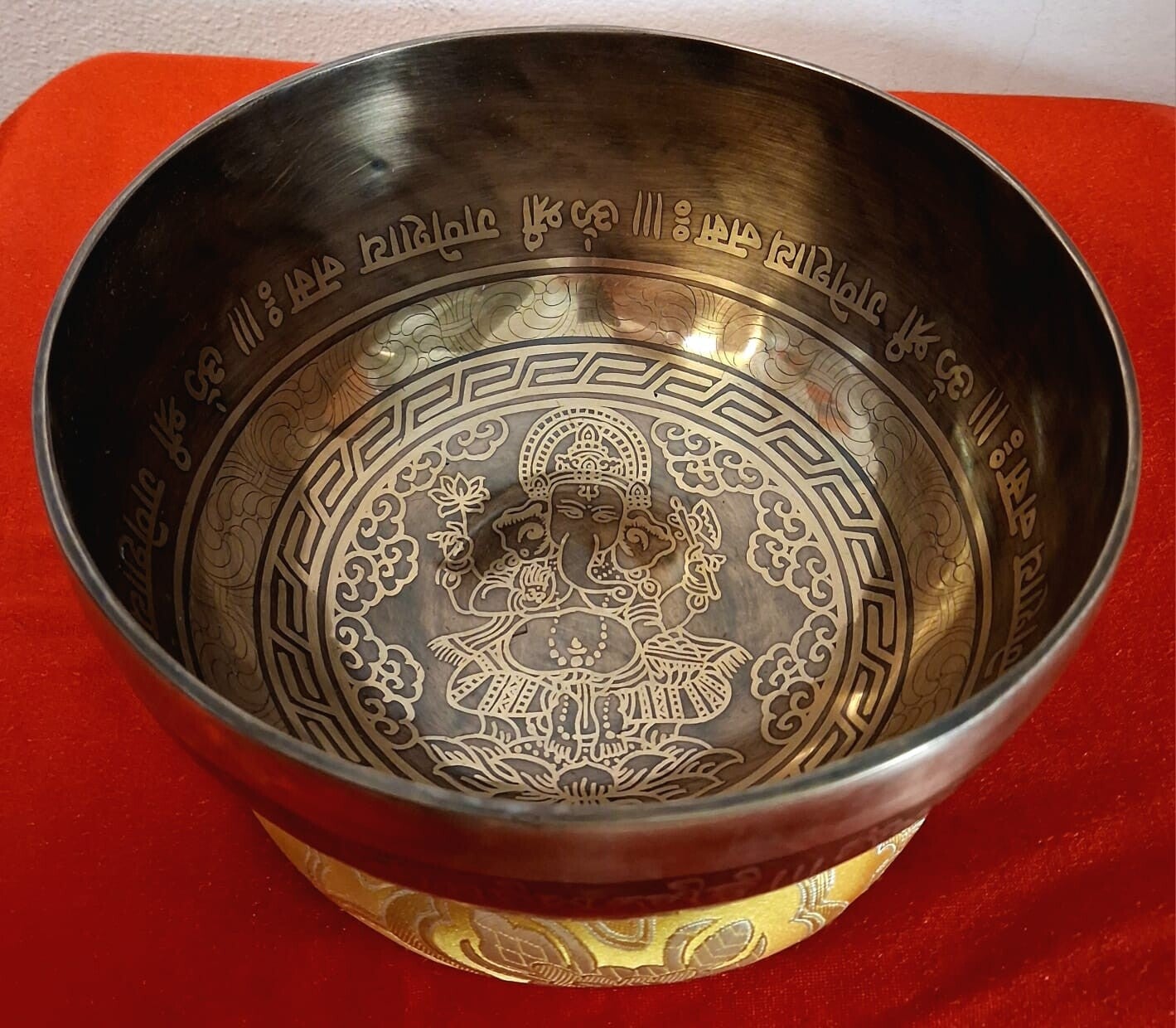 Campana tibetana decorata CT11