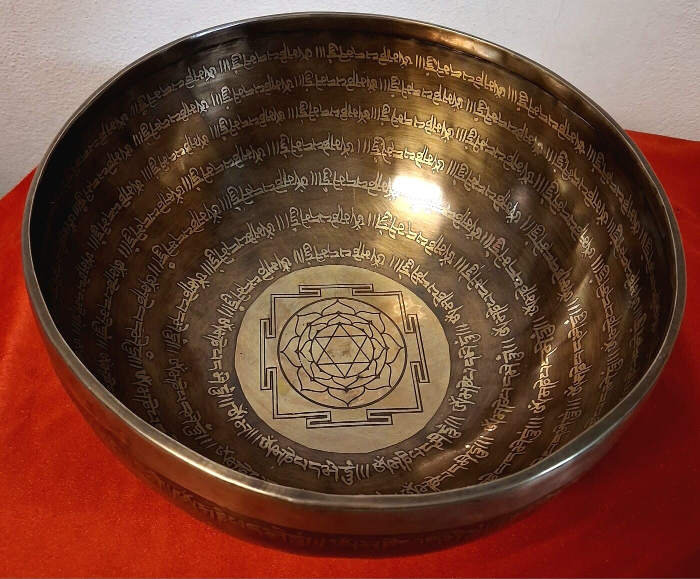 Campana tibetana decorata CT15