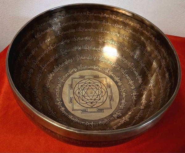 Campana tibetana decorata CT15