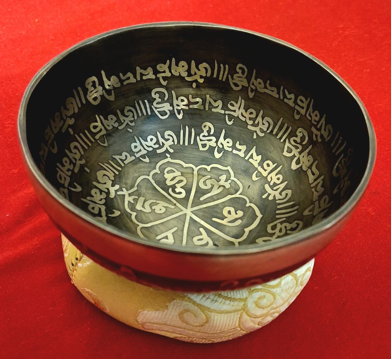 Campana tibetana decorata CT2