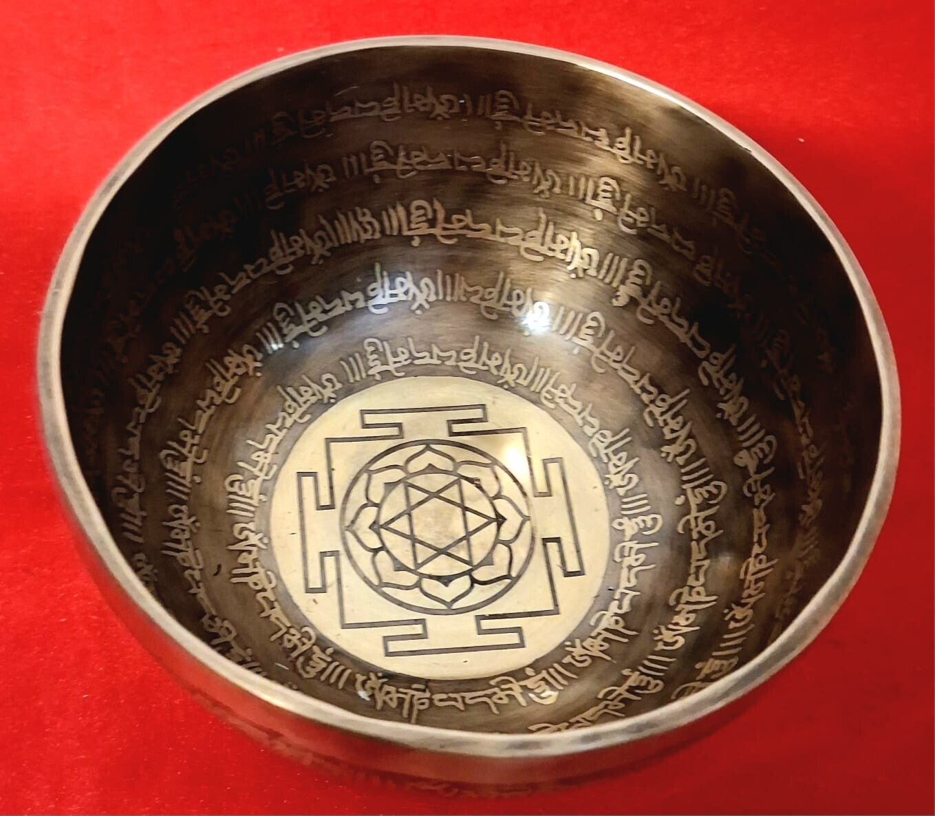 Campana tibetana decorata CT10
