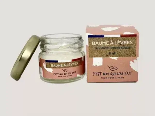 Baume à lèvres hydratant enrichi en vitamine E - fleur de tiaré -