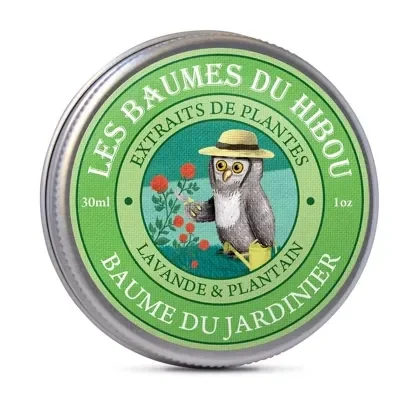 Baume du jardinier 30 ml - LES BAUMES DU HIBOU